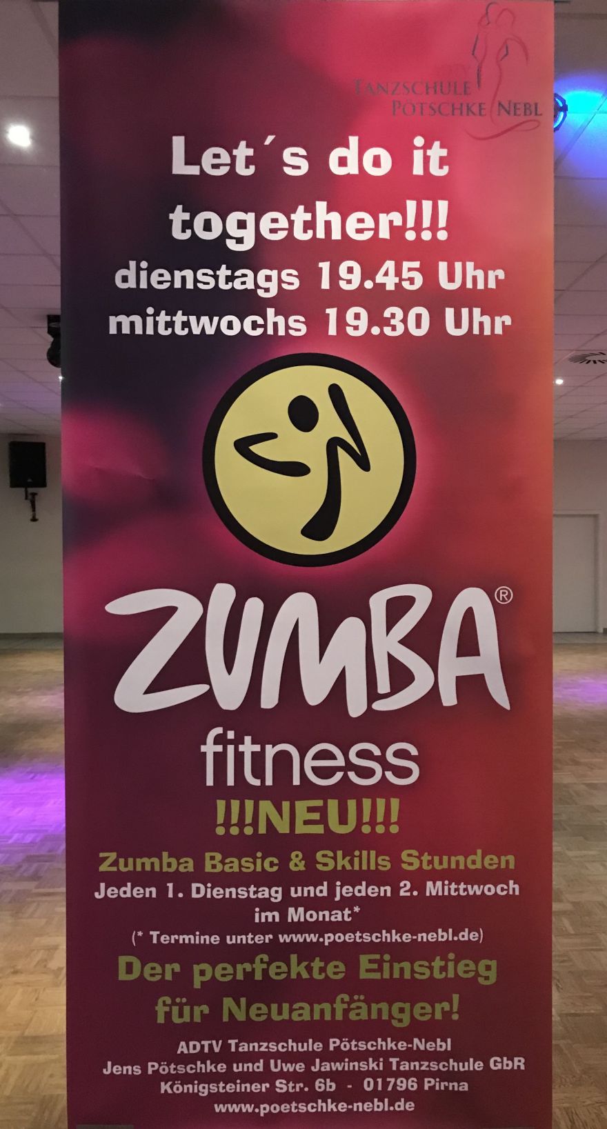!ACHTUNG! ZUMBA INFO!!! !ACHTUNG! ZUMBA INFO!!!